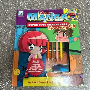NWT Draw Manga drawing kit By Christopher Hart